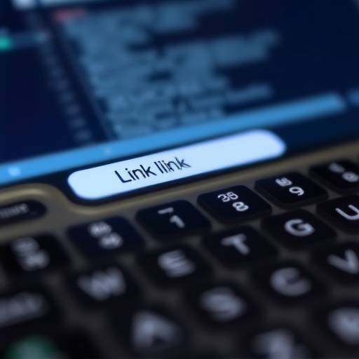 Visual representation of a keyboard focus indicator, a distinct outline around a link element, highlighting its active state for keyboard navigation.